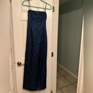 Morgan and Co by Linda Bernell Blue Formal Dress